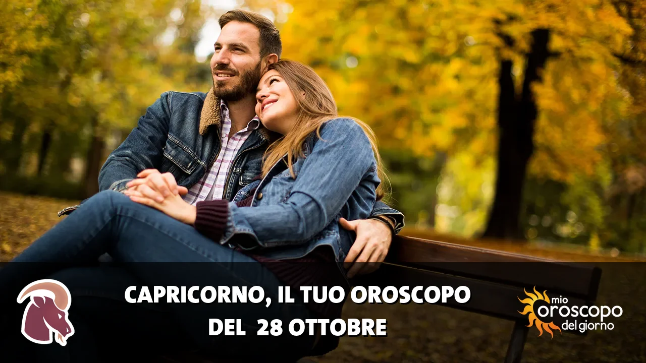 Oroscopo del Capricorno du mercoledì 28 ottobre 2026
