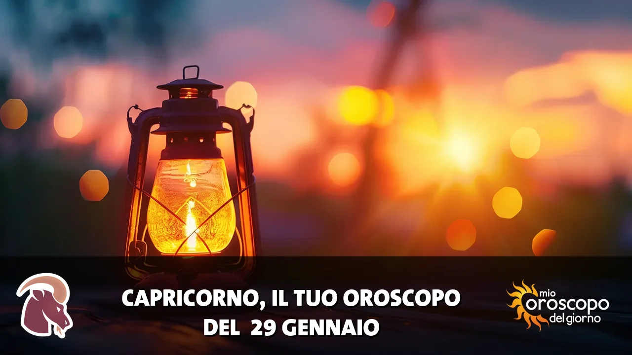 Oroscopo del Capricorno du giovedì 29 gennaio 2026
