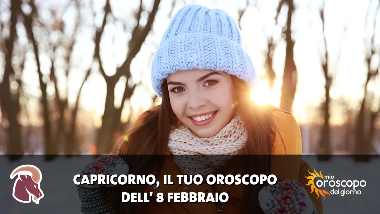 Oroscopo del Capricorno du domenica 8 febbraio 2026