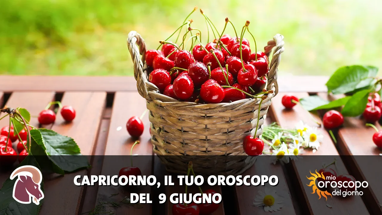 Oroscopo del Capricorno du martedì 9 giugno 2026