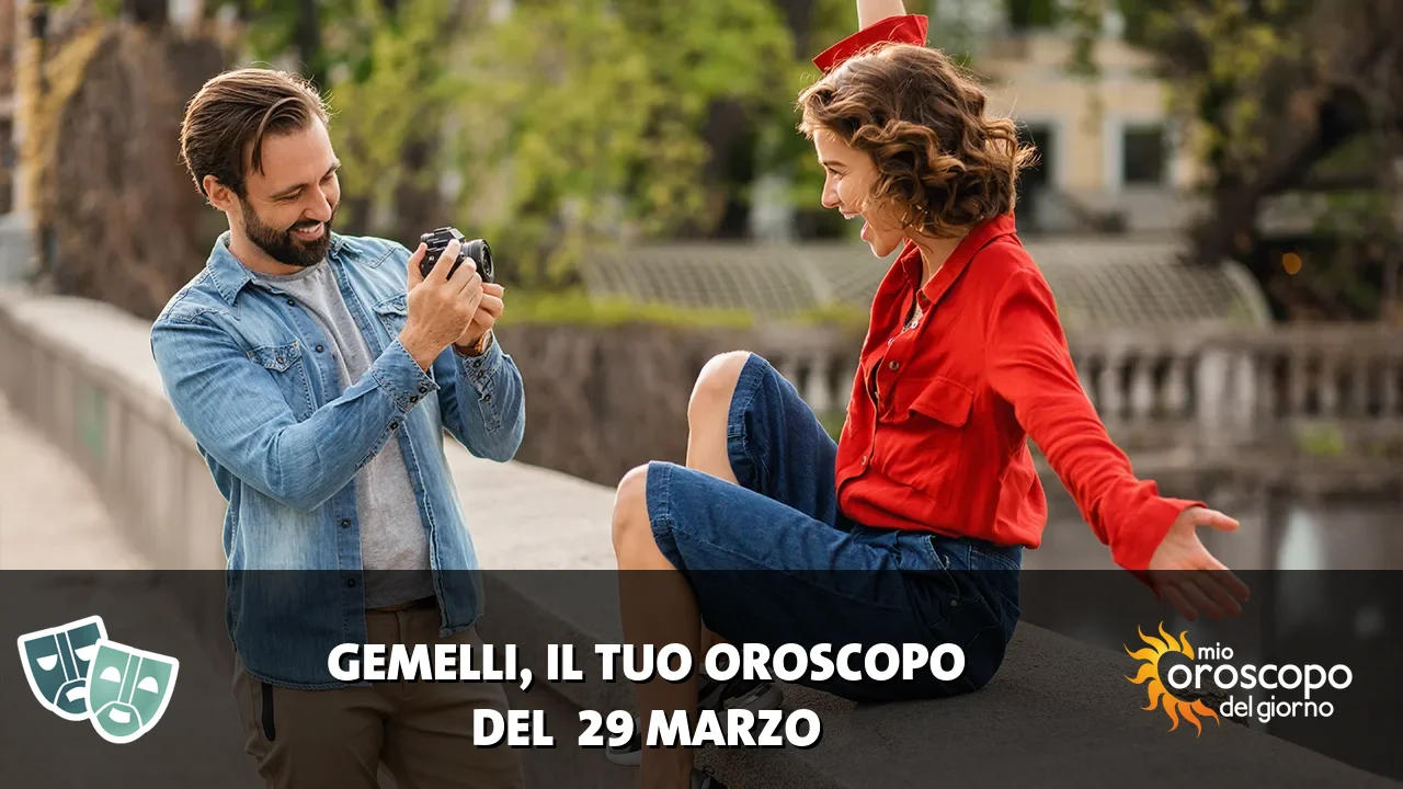 Oroscopo dei Gemelli du domenica 29 marzo 2026