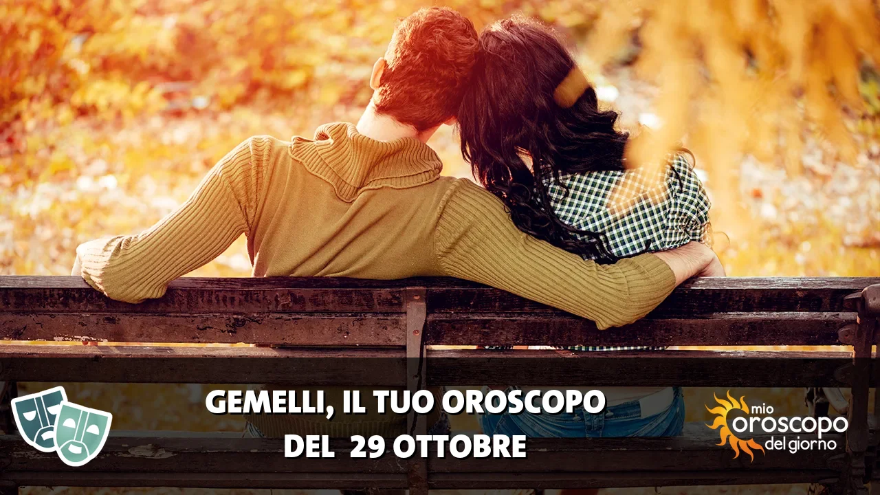 Oroscopo dei Gemelli du giovedì 29 ottobre 2026