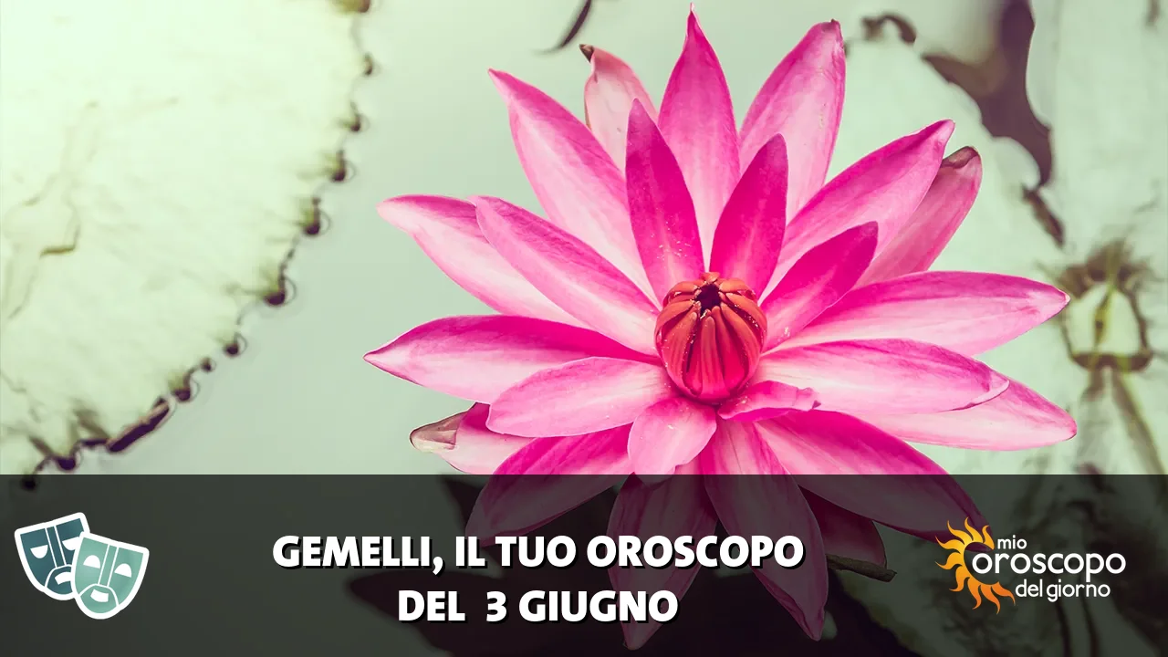 Oroscopo dei Gemelli du mercoledì 3 giugno 2026