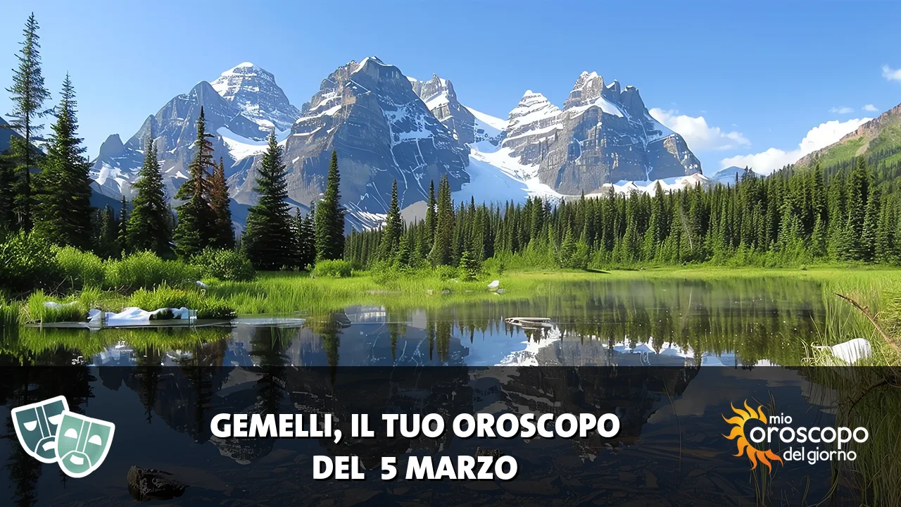 Oroscopo dei Gemelli du giovedì 5 marzo 2026