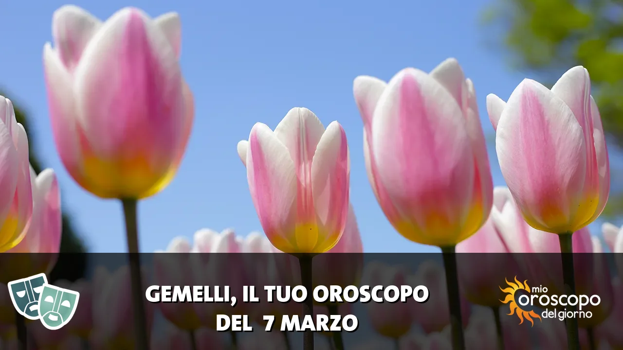 Oroscopo dei Gemelli du sabato 7 marzo 2026