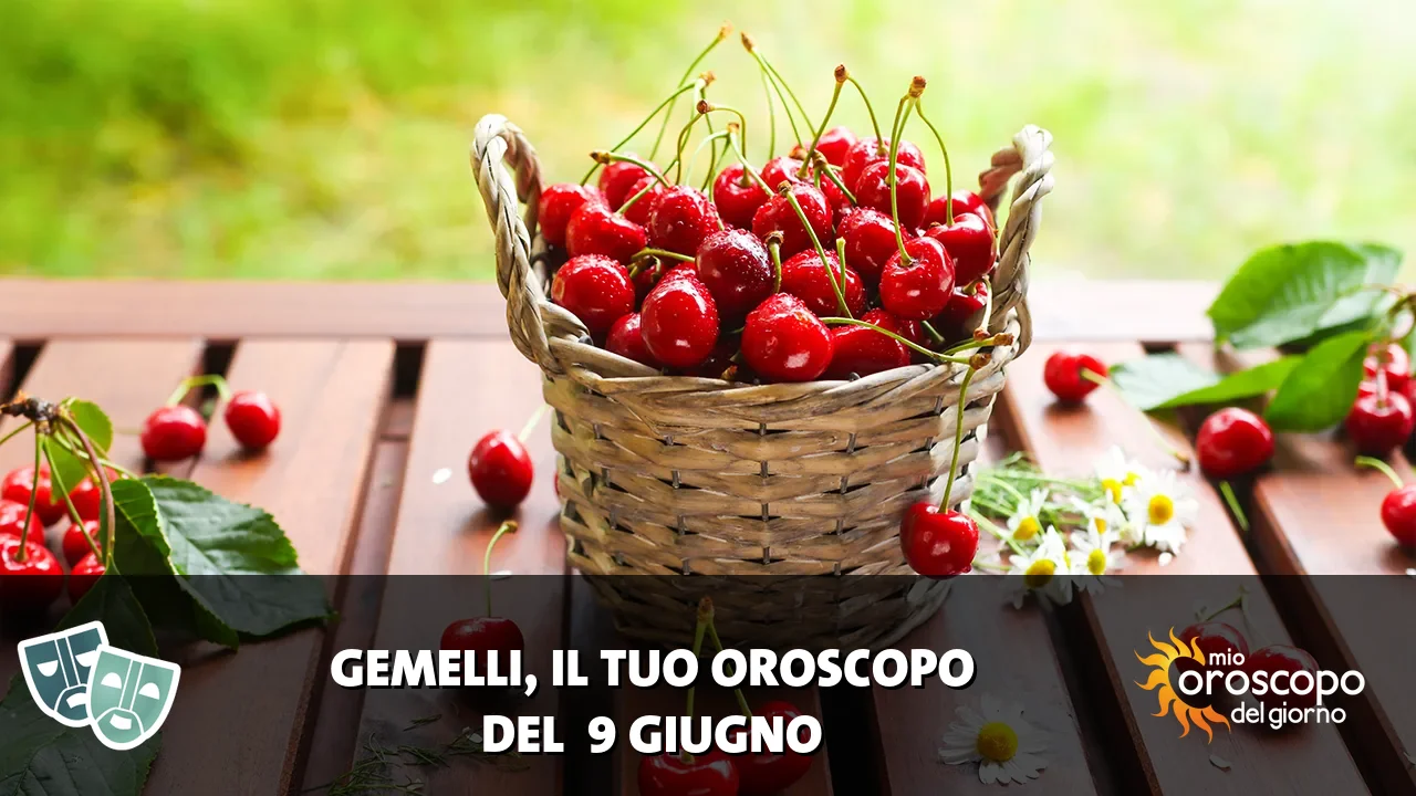 Oroscopo dei Gemelli du martedì 9 giugno 2026