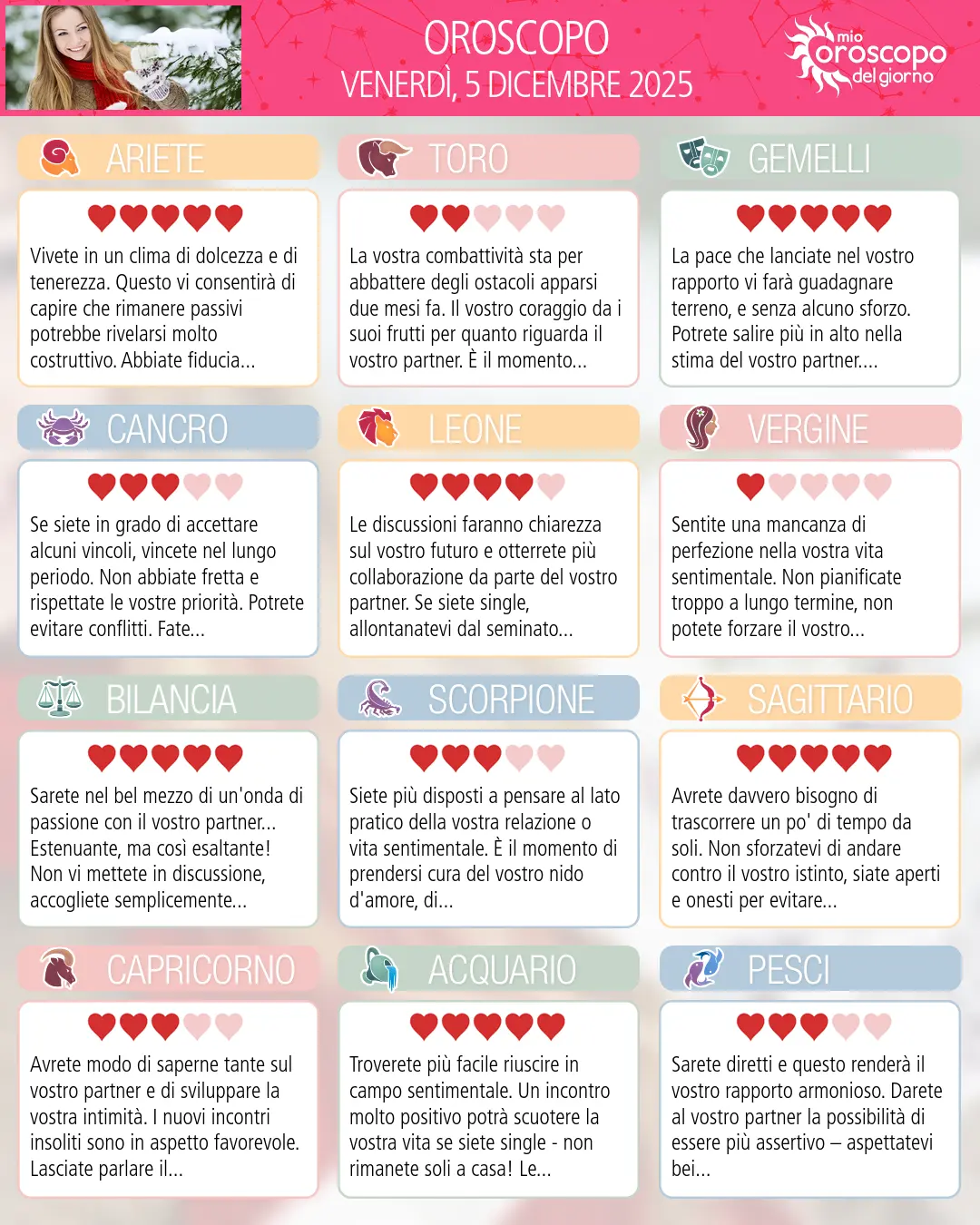 Pesci: il tuo oroscopo del 7 Dicembre 2025