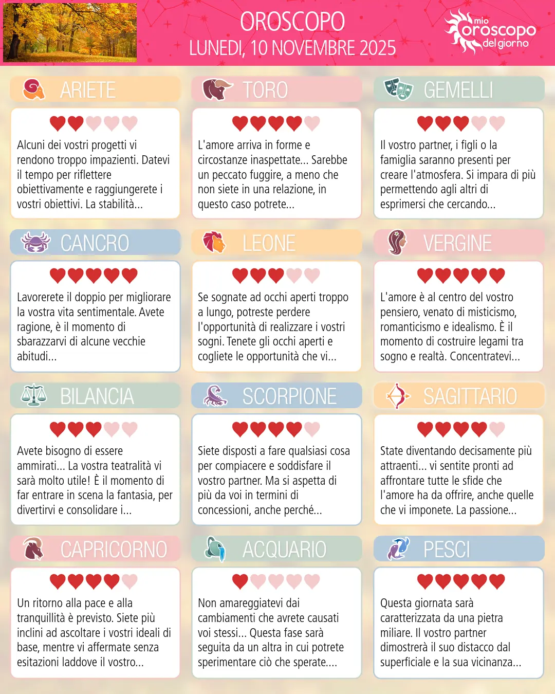 Gemelli: il tuo oroscopo del 12 Novembre 2025