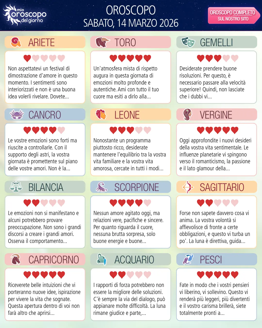 Ariete: il tuo oroscopo di domani, 15 Marzo 2026
