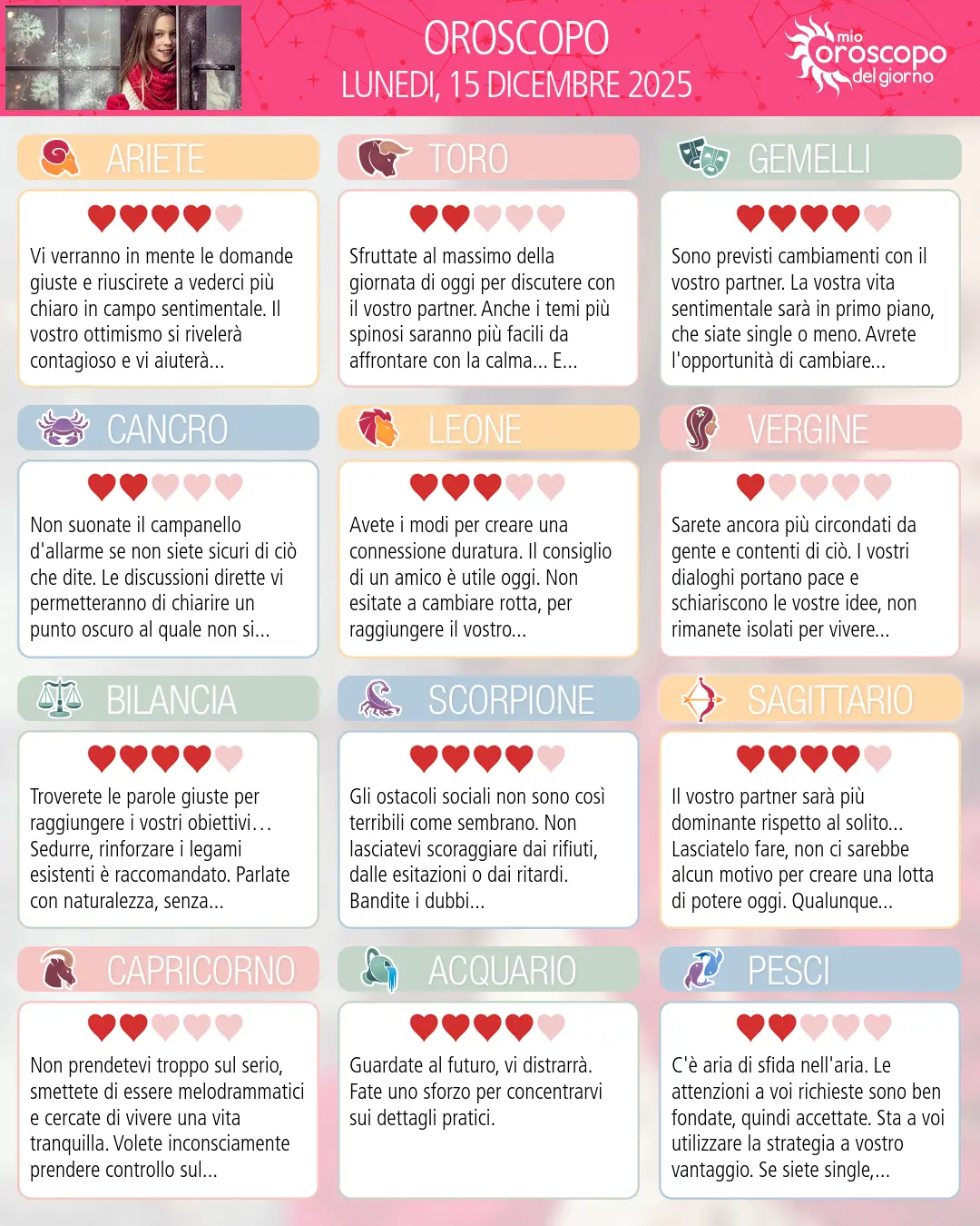 Cancro: il tuo oroscopo di domani, 16 Dicembre 2025