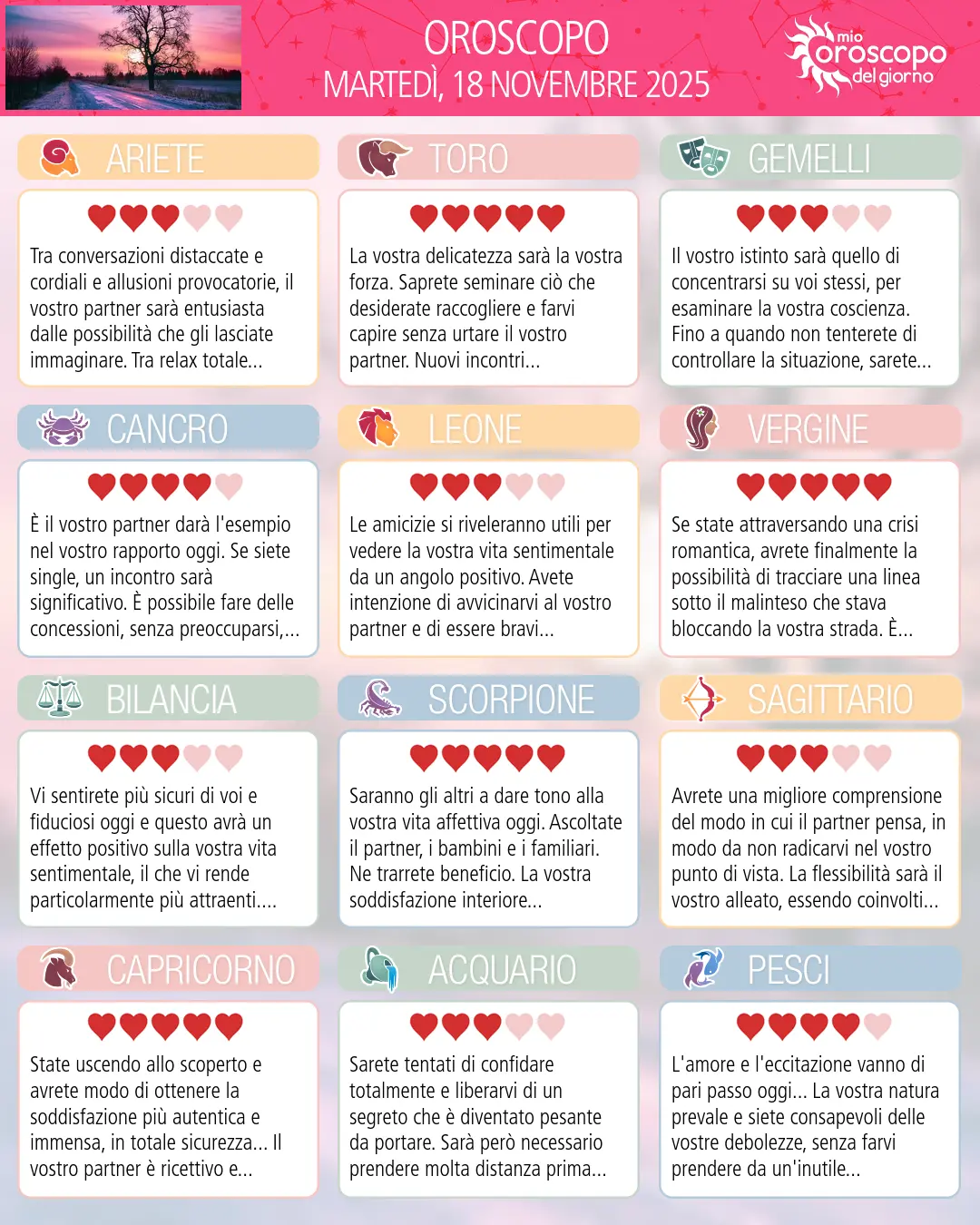 Oroscopo del Sagittario di oggi - 18 Novembre 2025