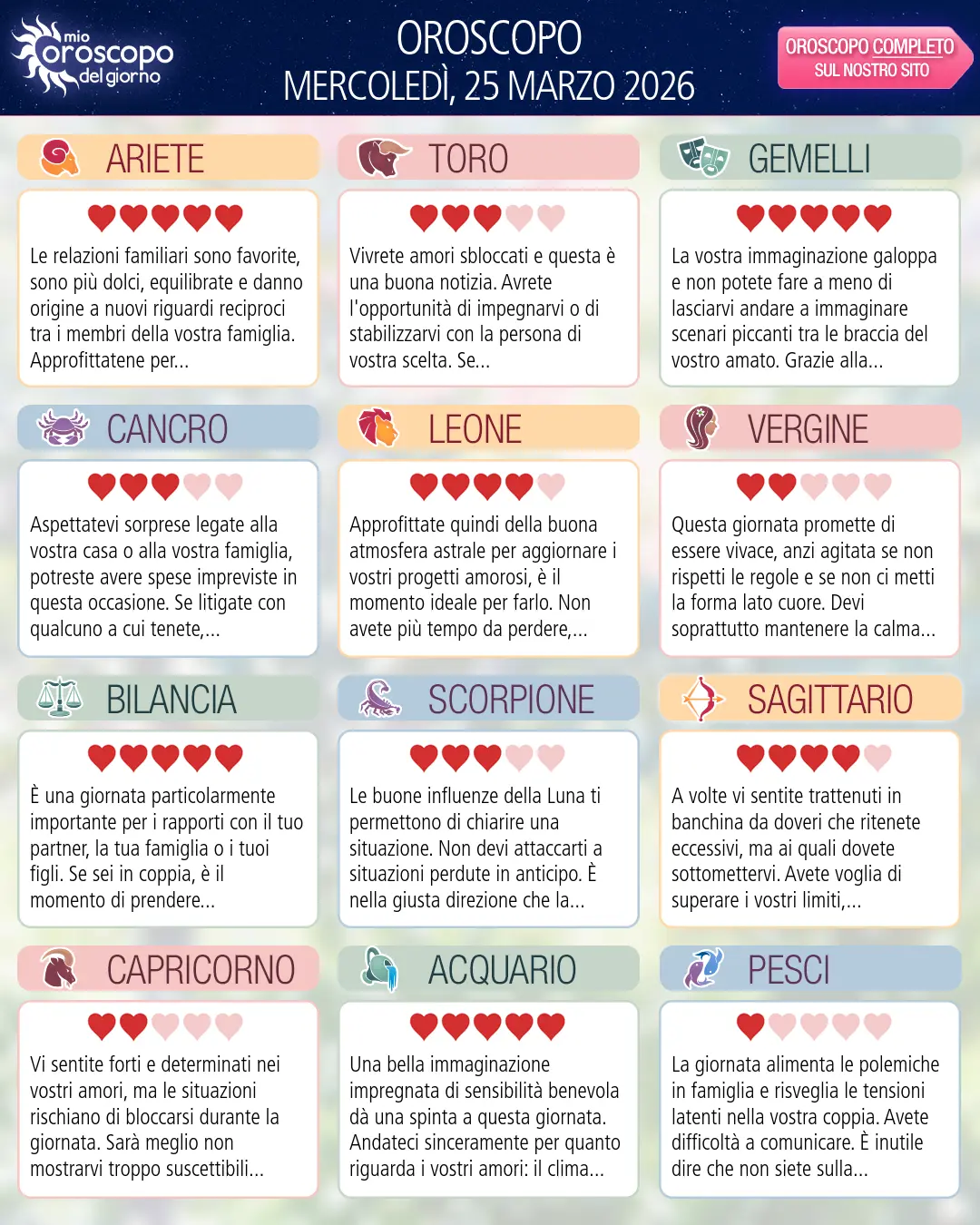 Scorpione: il tuo oroscopo del 27 Marzo 2026