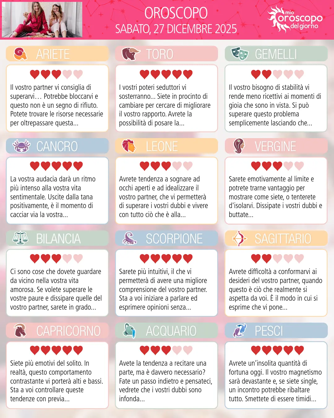 Pesci: il tuo oroscopo di domani, 28 Dicembre 2025