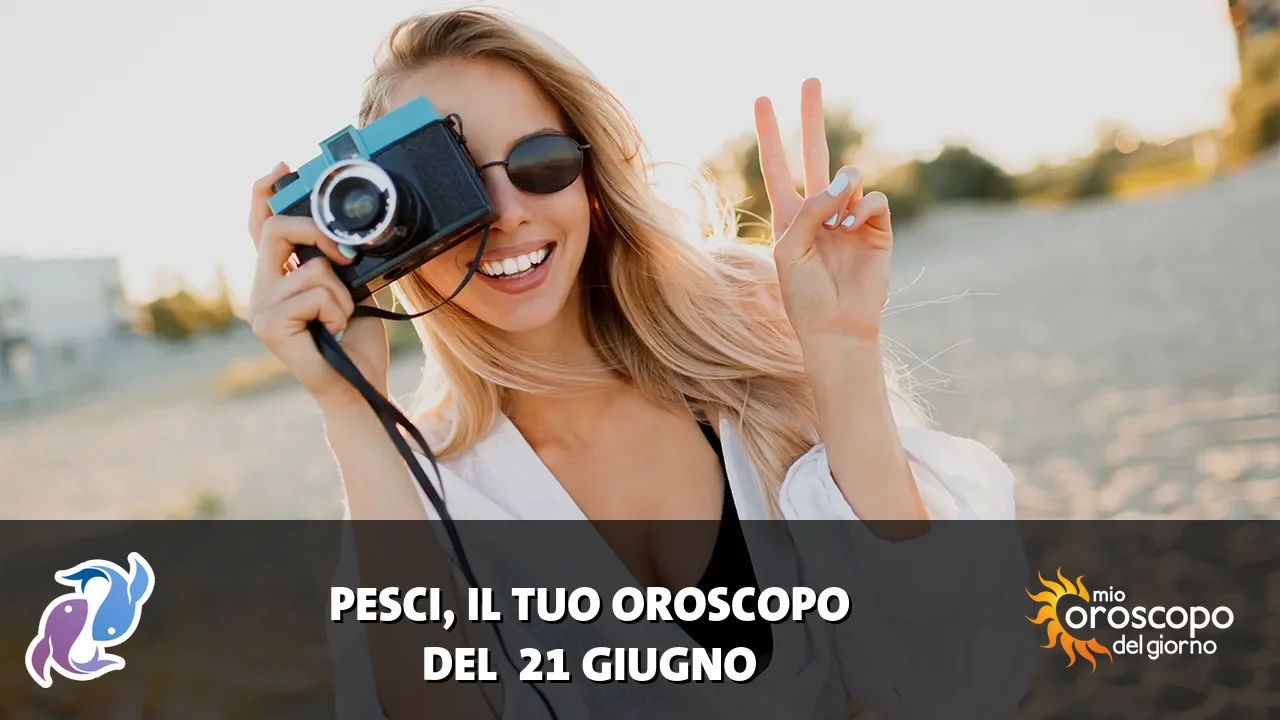 Oroscopo dei Pesci du domenica 21 giugno 2026
