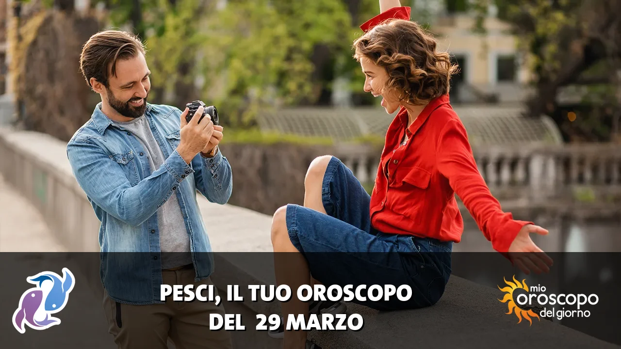 Oroscopo dei Pesci du domenica 29 marzo 2026