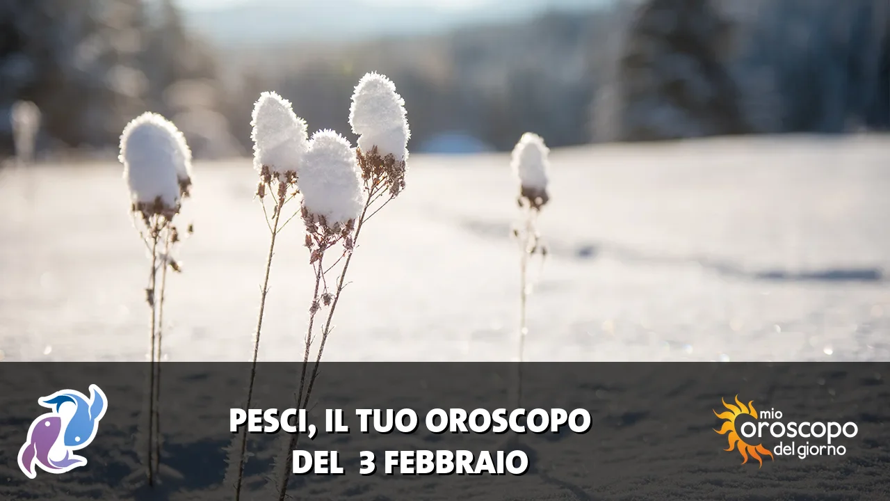 Oroscopo dei Pesci du martedì 3 febbraio 2026
