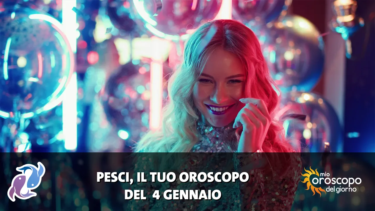 Oroscopo dei Pesci du domenica 4 gennaio 2026