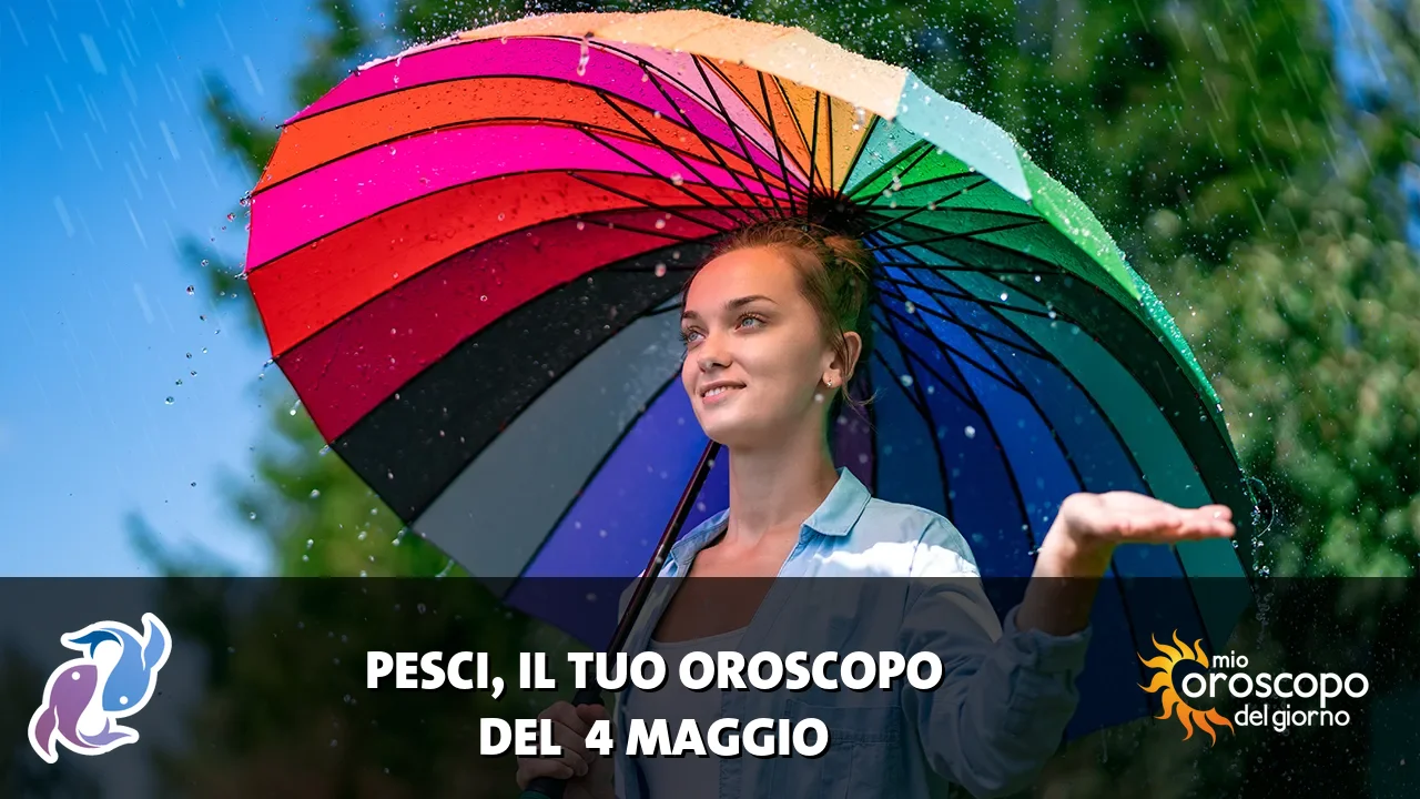 Oroscopo dei Pesci du lunedì 4 maggio 2026