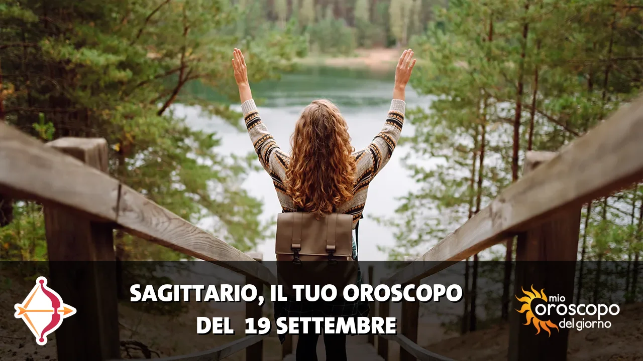Oroscopo del Sagittario du sabato 19 settembre 2026