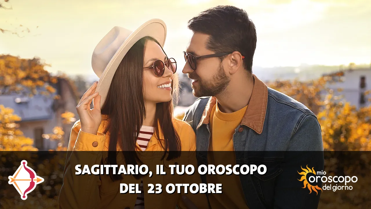 Oroscopo del Sagittario du venerdì 23 ottobre 2026