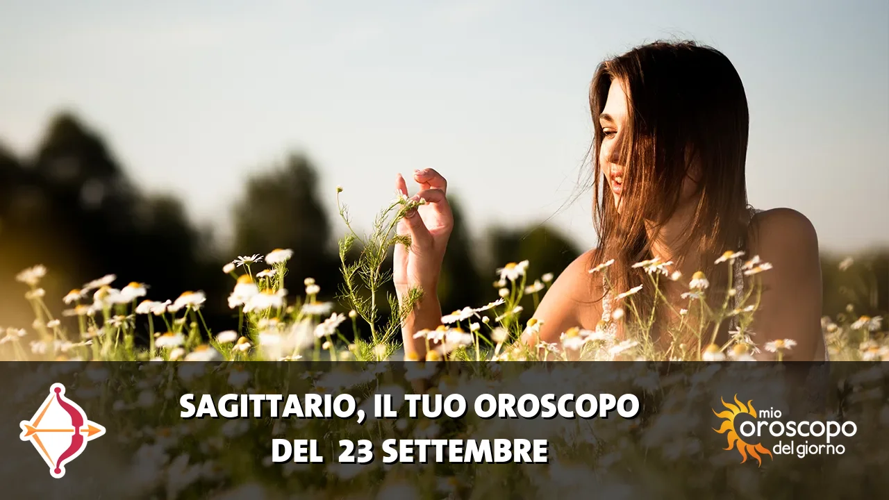 Oroscopo del Sagittario du mercoledì 23 settembre 2026