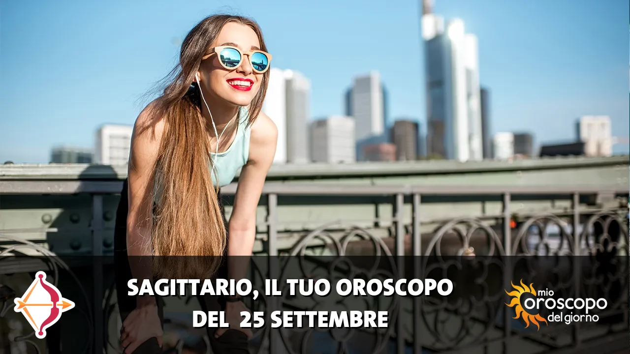 Oroscopo del Sagittario du venerdì 25 settembre 2026