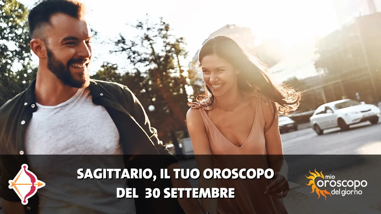 Oroscopo del Sagittario du mercoledì 30 settembre 2026