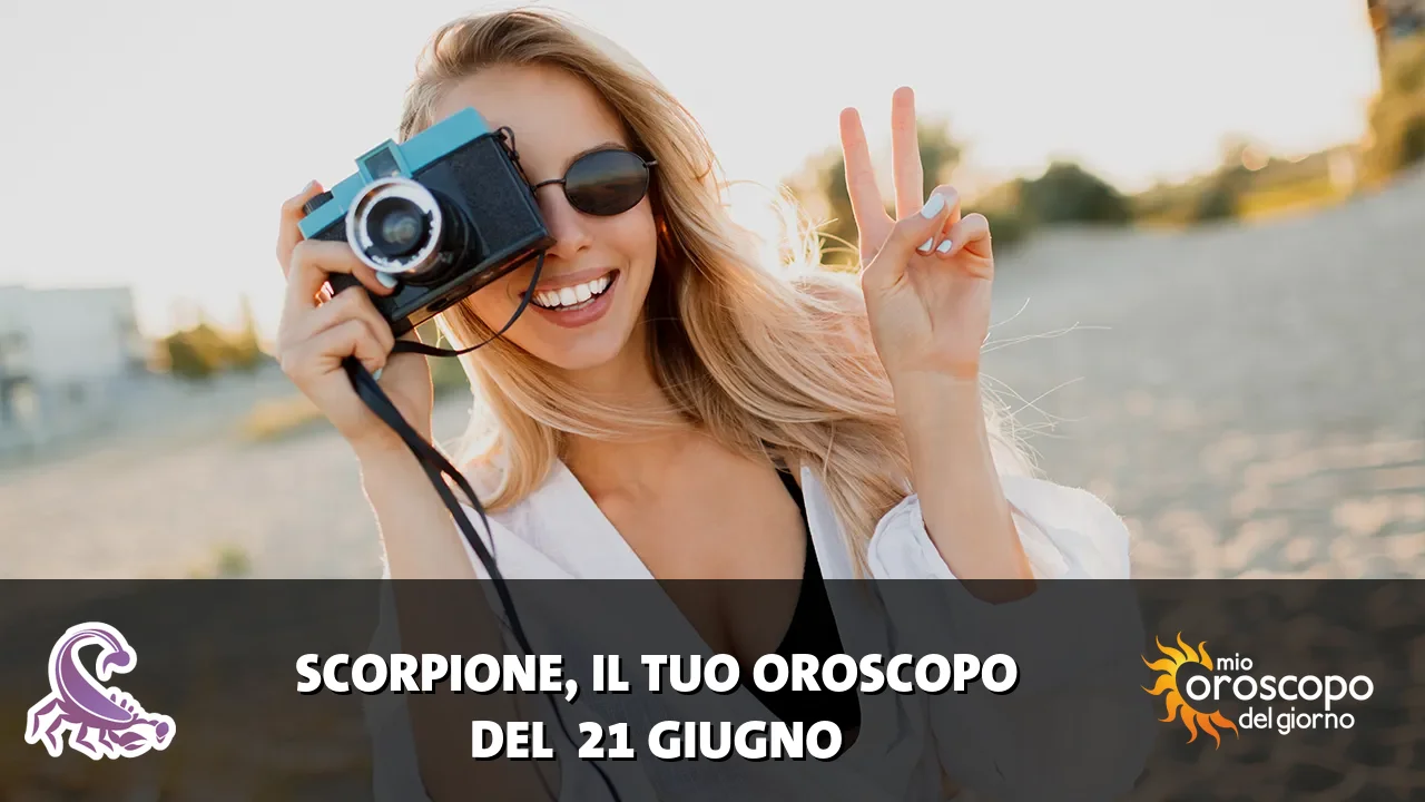 Oroscopo dello Scorpione du domenica 21 giugno 2026