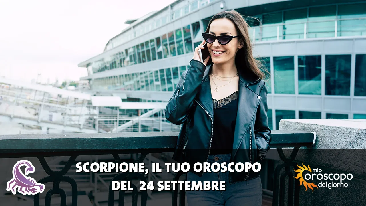 Oroscopo dello Scorpione du giovedì 24 settembre 2026