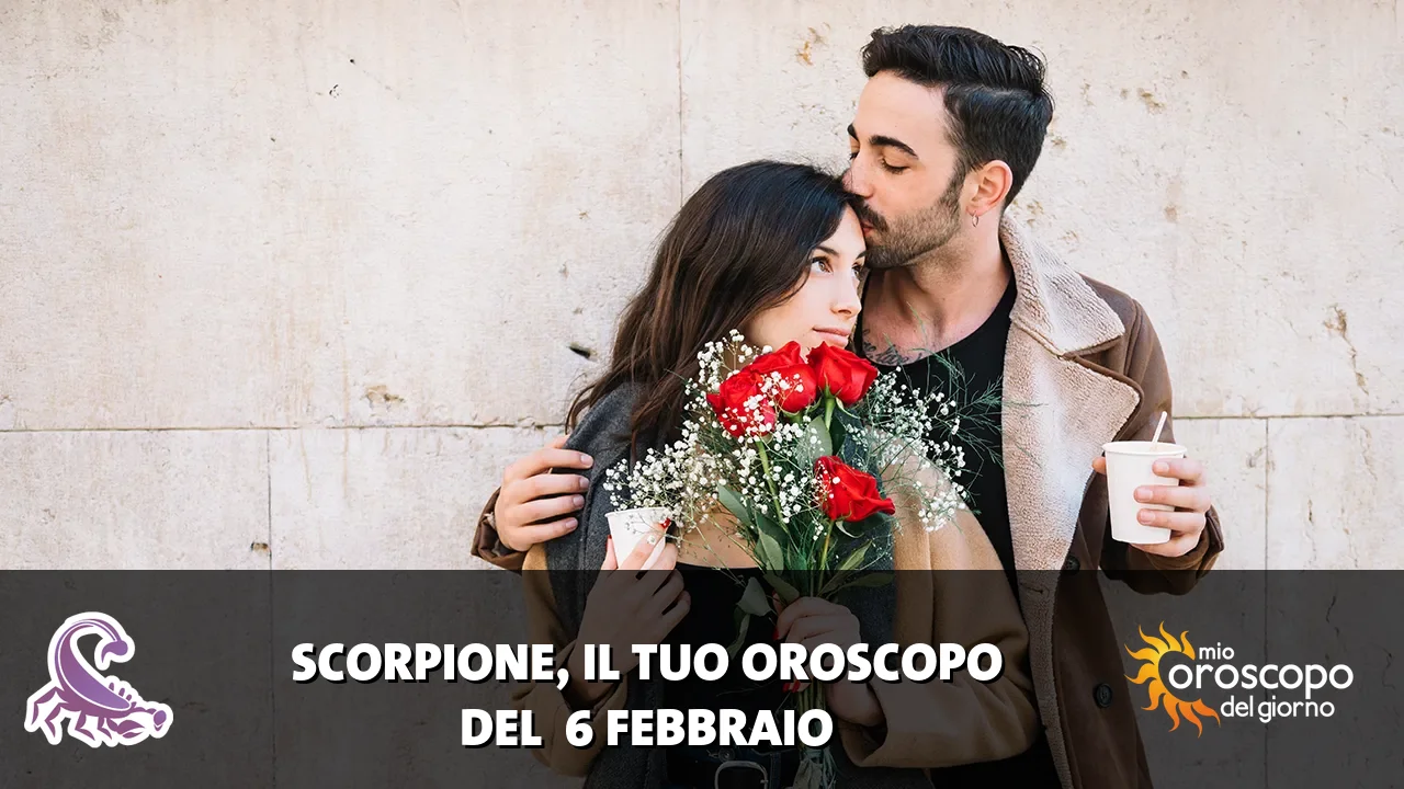 Oroscopo dello Scorpione du venerdì 6 febbraio 2026