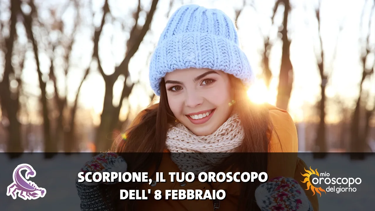 Oroscopo dello Scorpione du domenica 8 febbraio 2026