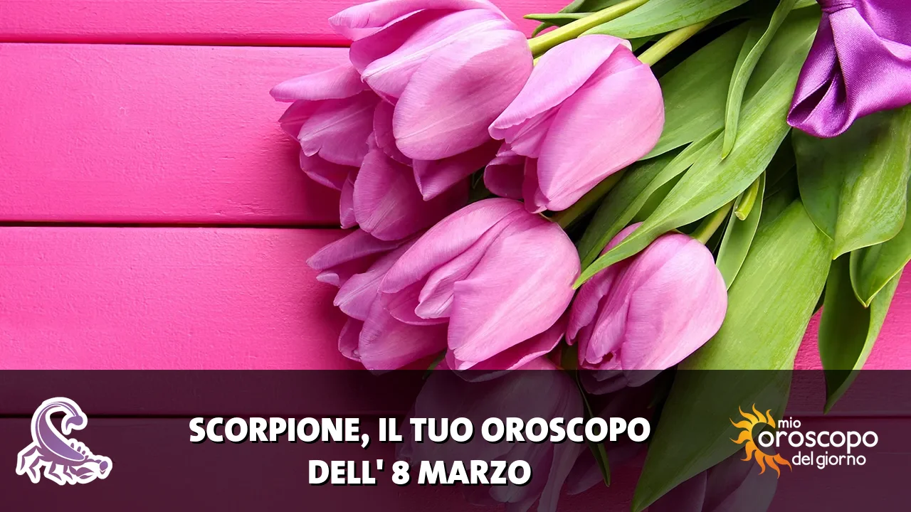 Oroscopo dello Scorpione du domenica 8 marzo 2026