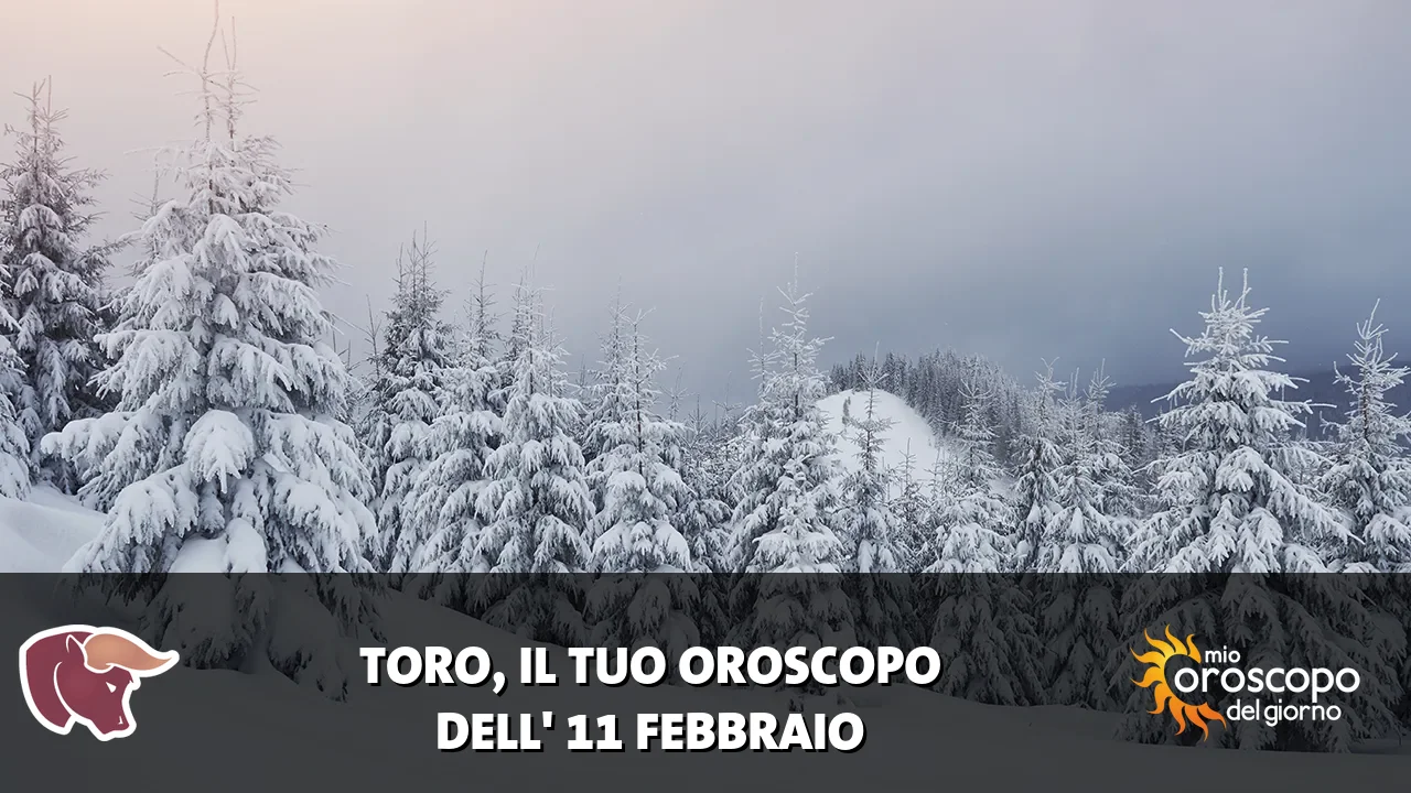 Oroscopo del Toro du mercoledì 11 febbraio 2026