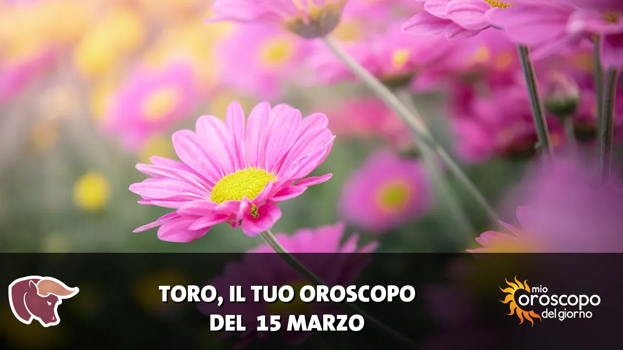 Oroscopo del Toro du domenica 15 marzo 2026
