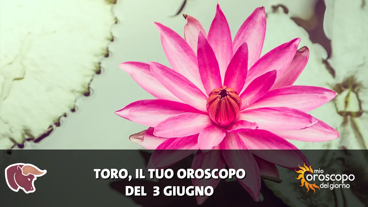 Oroscopo del Toro du mercoledì 3 giugno 2026