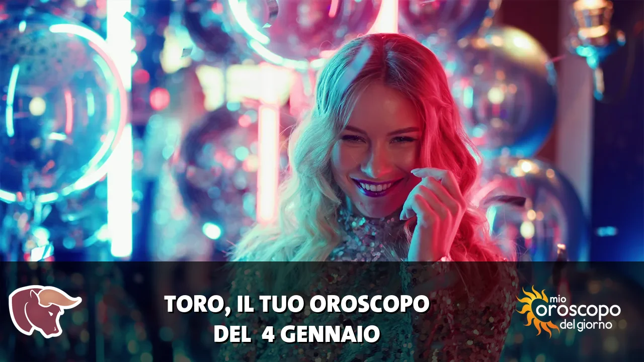 Oroscopo del Toro du domenica 4 gennaio 2026