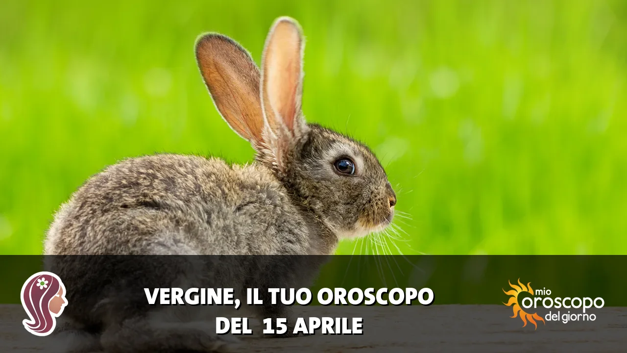 Oroscopo della Vergine du mercoledì 15 aprile 2026